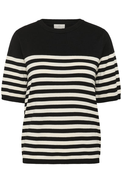 KAlizza Striped Knit Black/Turtledove Half Stripe - 10508410 Thumbnail