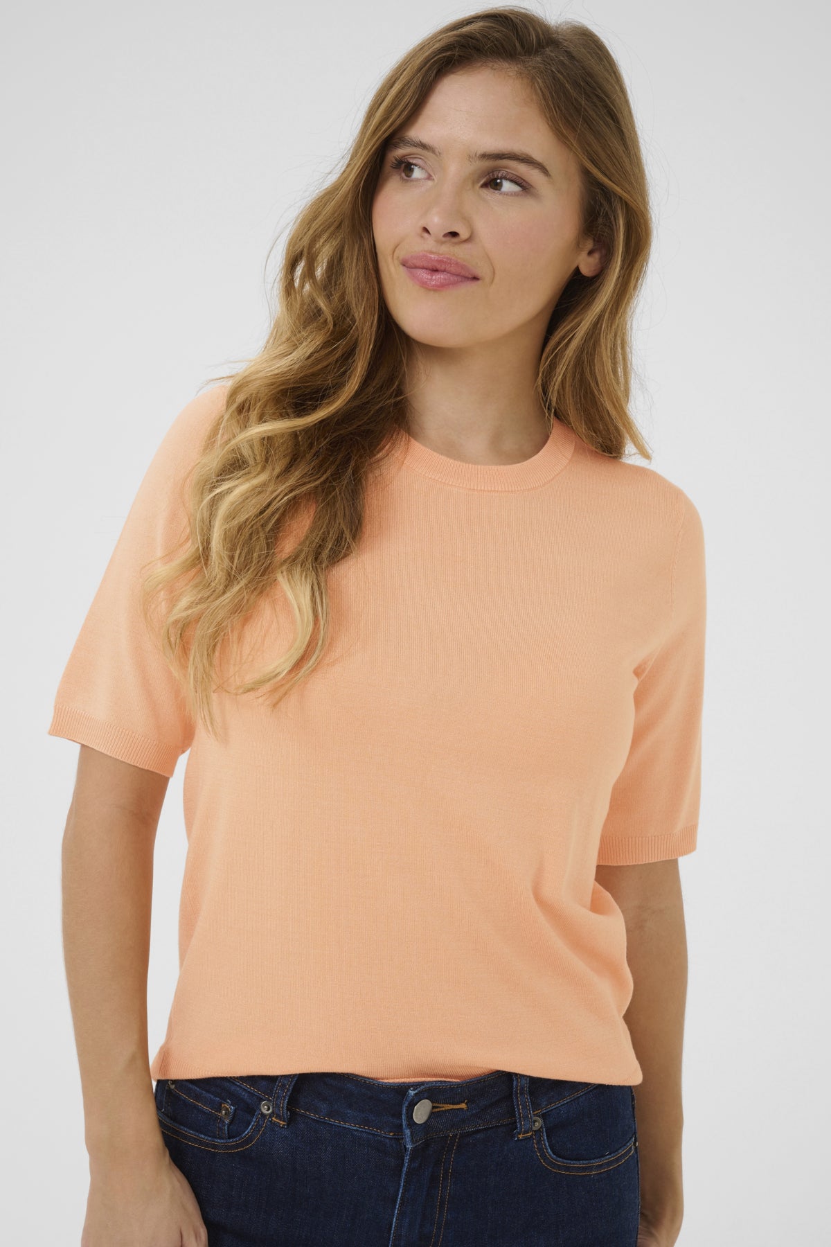 KAlizza O-neck pullover Peach Nectar
