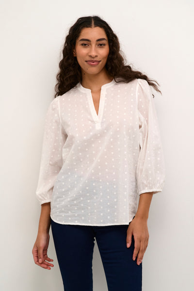 KAjollia Blouse Chalk - 10508453 Thumbnail