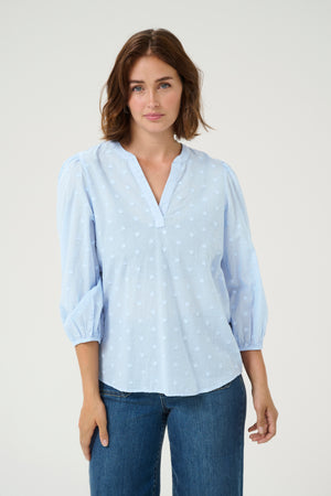 KAjollia Blouse Soft Chambray - 10508453