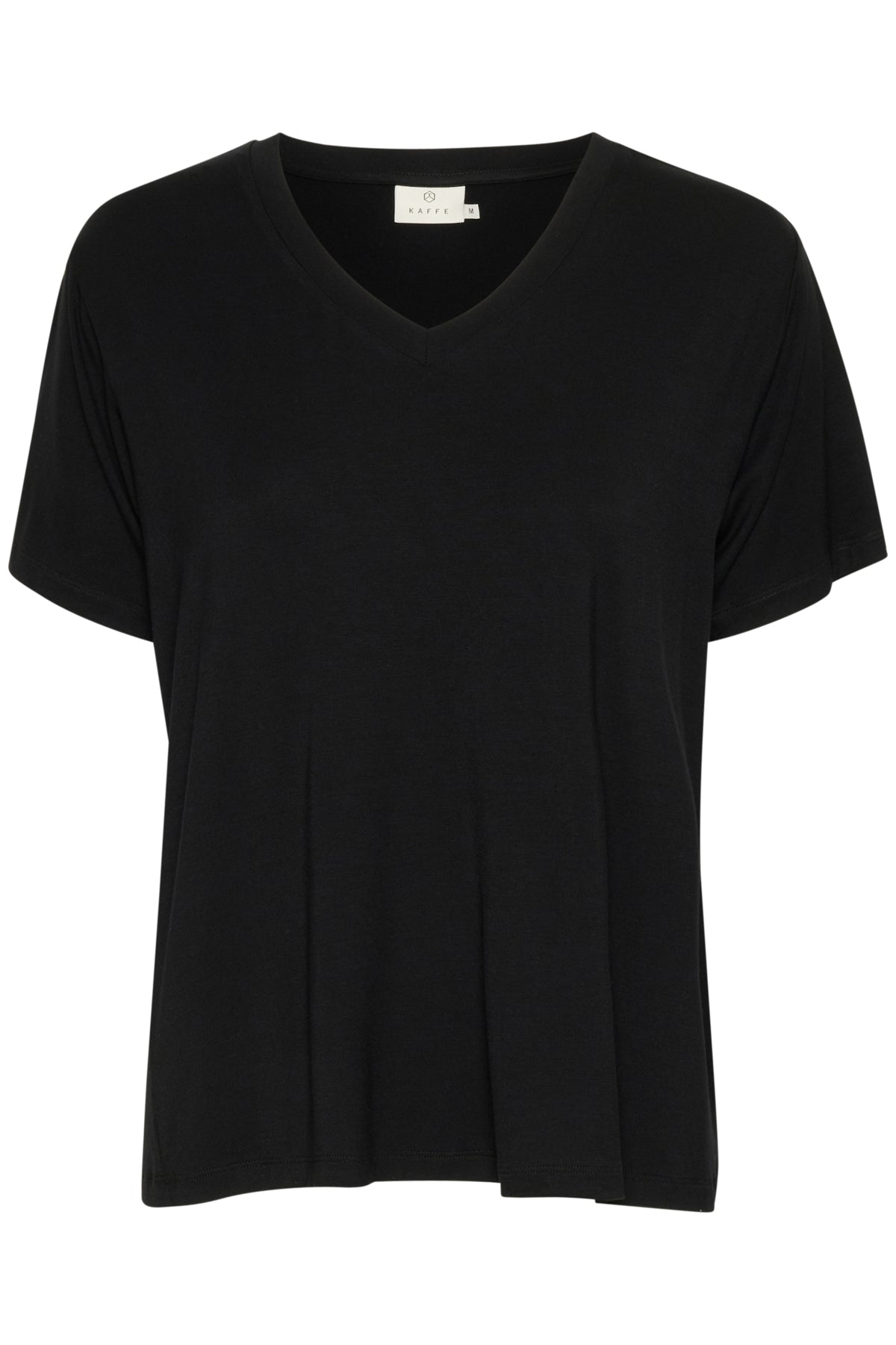KAfrida V-neck T-Shirt Black deep - 10508581