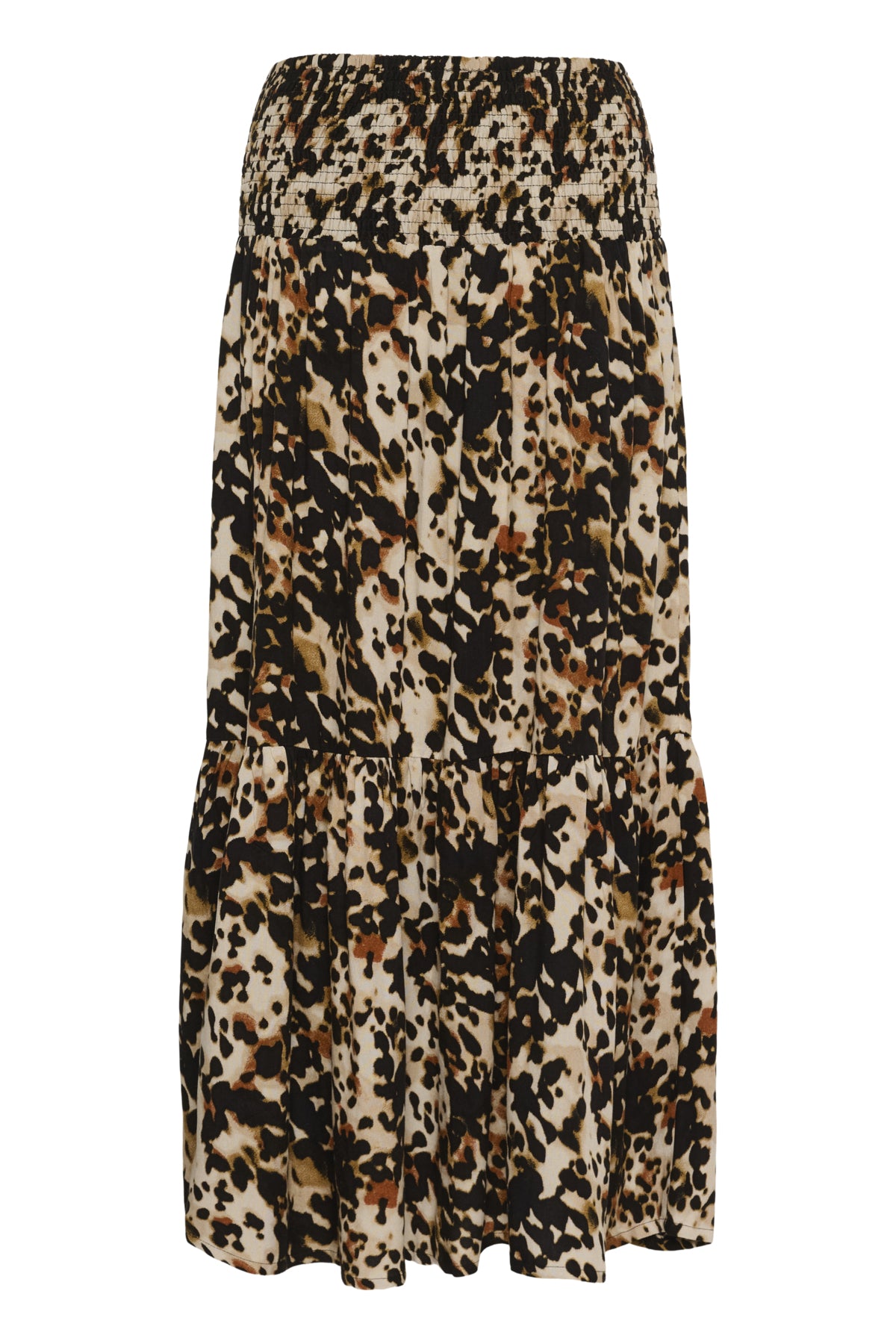 KAmaxi Smock Skirt Leopard Print - 10508816