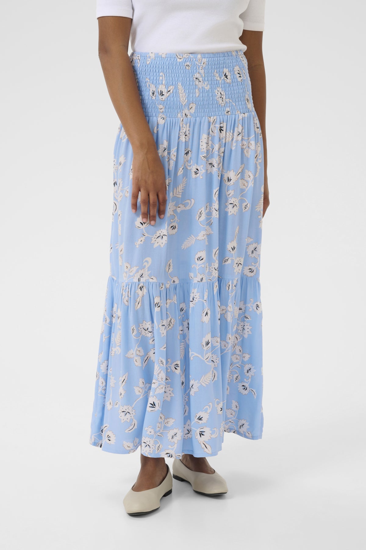 KAmaxi Smock Skirt Vista Blue W.Nantucket AOP - 10508816