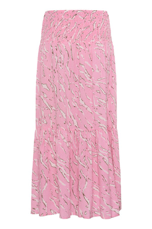 KAmaxi Smock Skirt Prism Pink W. Cradle Pink AOP - 10508816