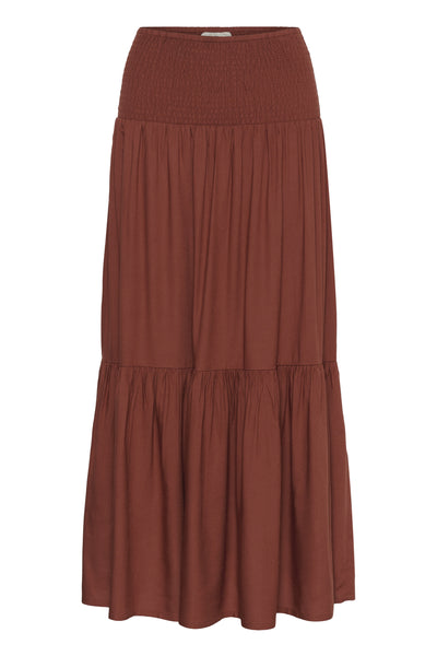 KAmaxi Smock Skirt Henna Thumbnail