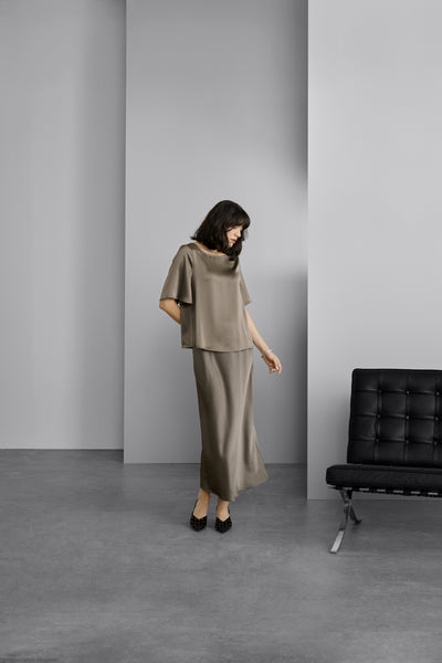 KAlotte Skirt Morel - 10508853 Thumbnail