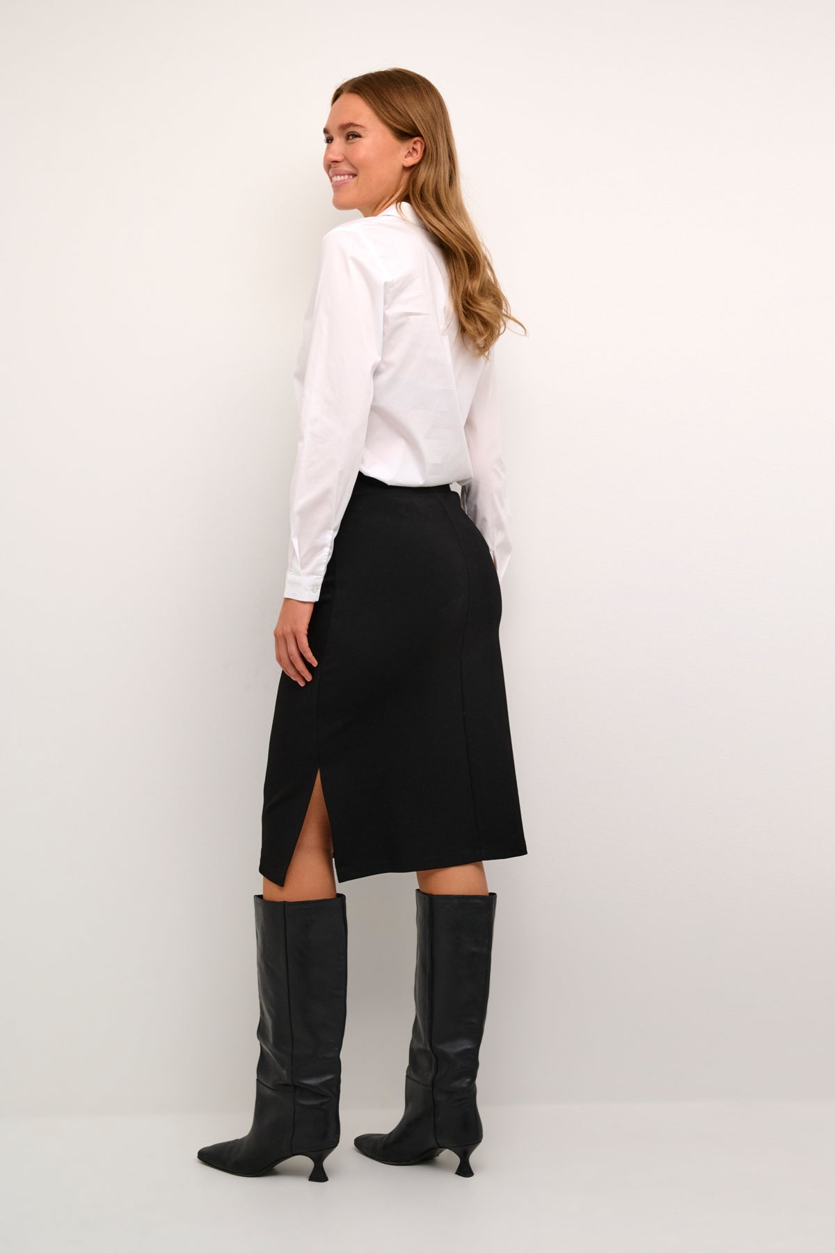 KAmaddie Pencil Skirt Black deep - 10508867