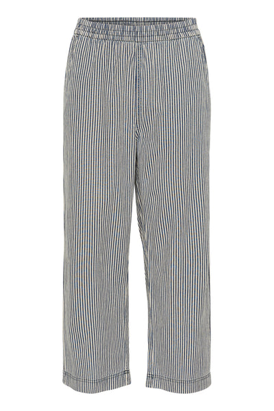 KAnaya Striped Culotte Pants Midnight/White Stripe - 10509009 Thumbnail