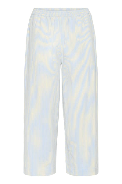 KAnaya Striped Culotte Pants Nantucket breeze/White stripe - 10509009 Thumbnail