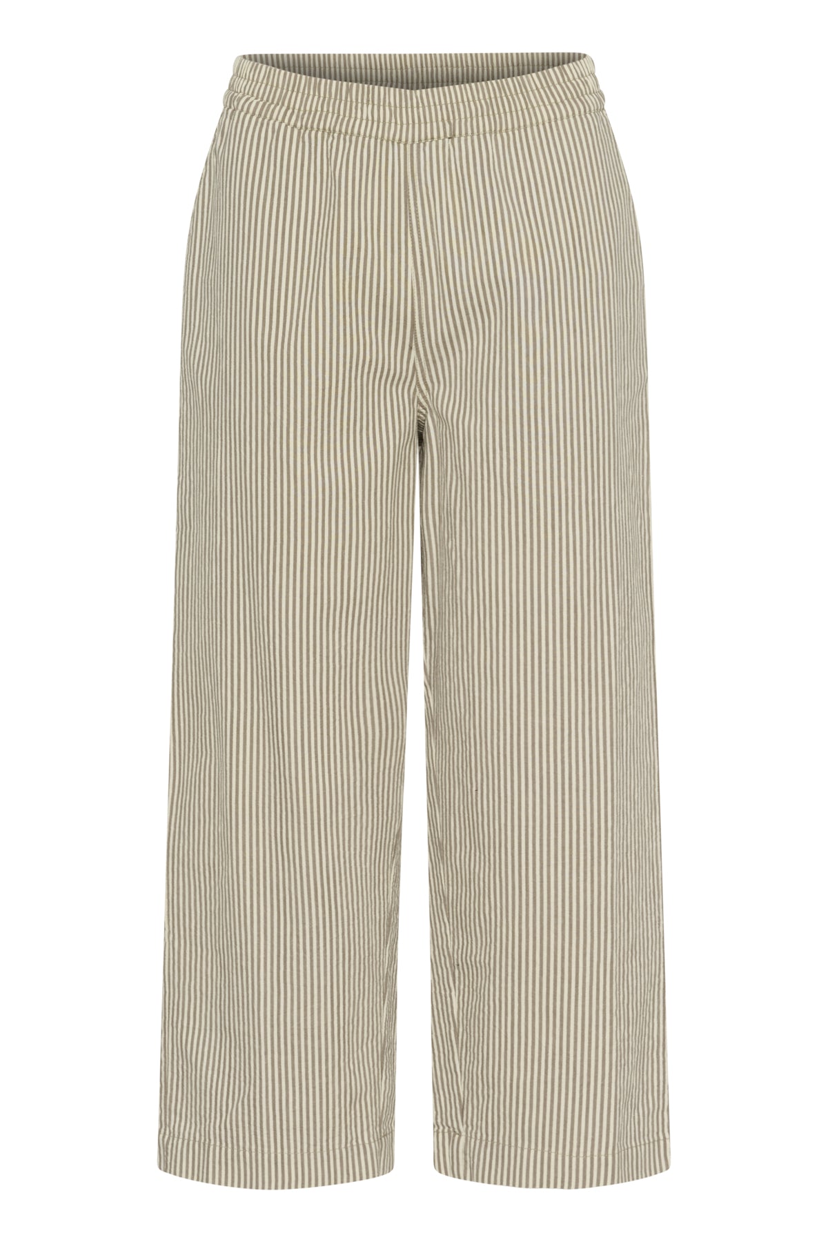 KAnaya Striped Culotte Pants Brindle / Turtledove Stripe