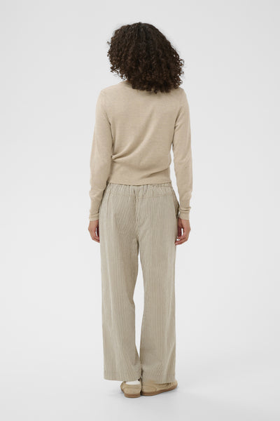 KAnaya Striped Culotte Pants Brindle / Turtledove Stripe Thumbnail
