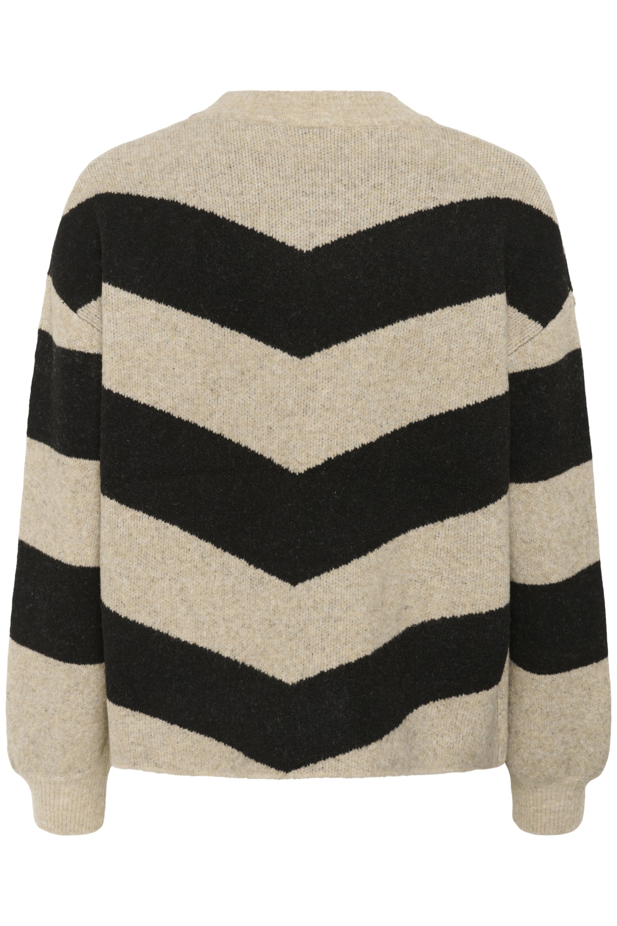 KAverana Knit Pullover Feather Gray M./Black Stripe - 10509061