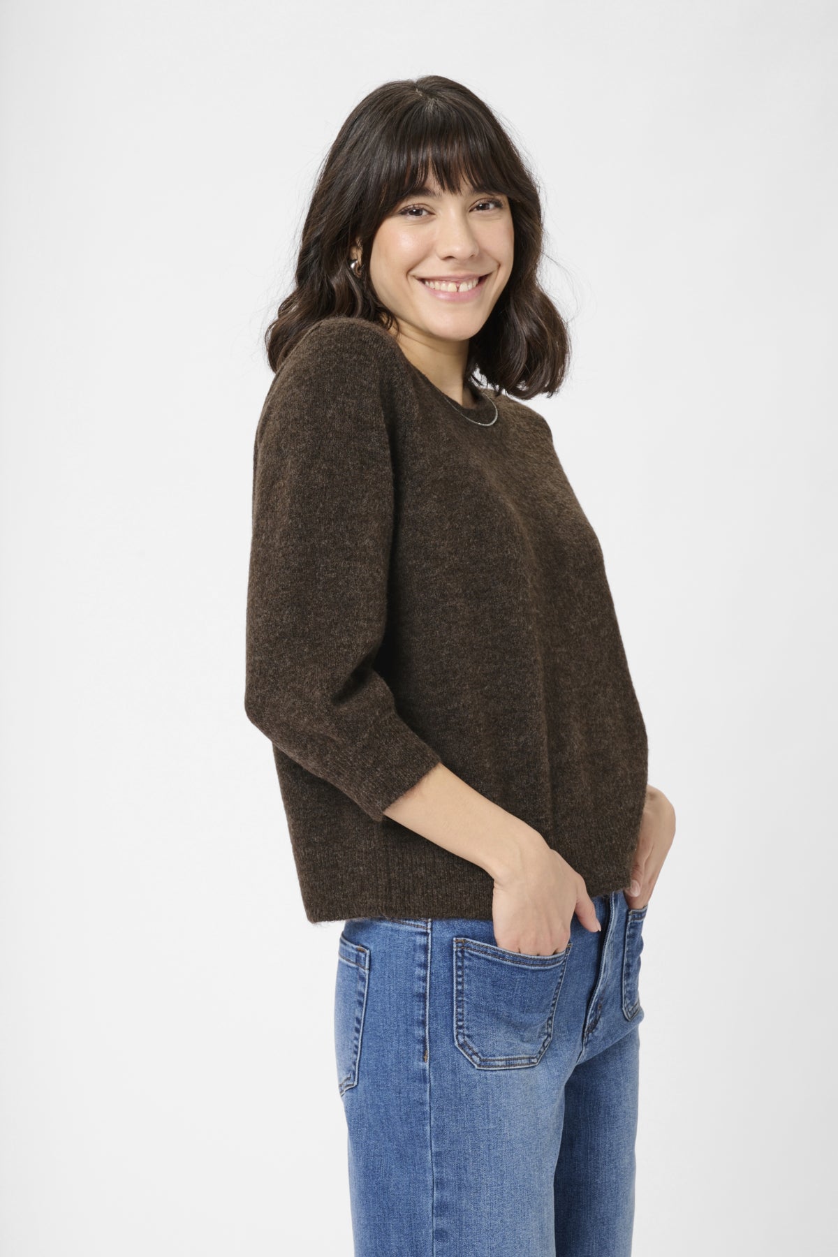 KAmeridith Pullover 10509262 Black Coffee