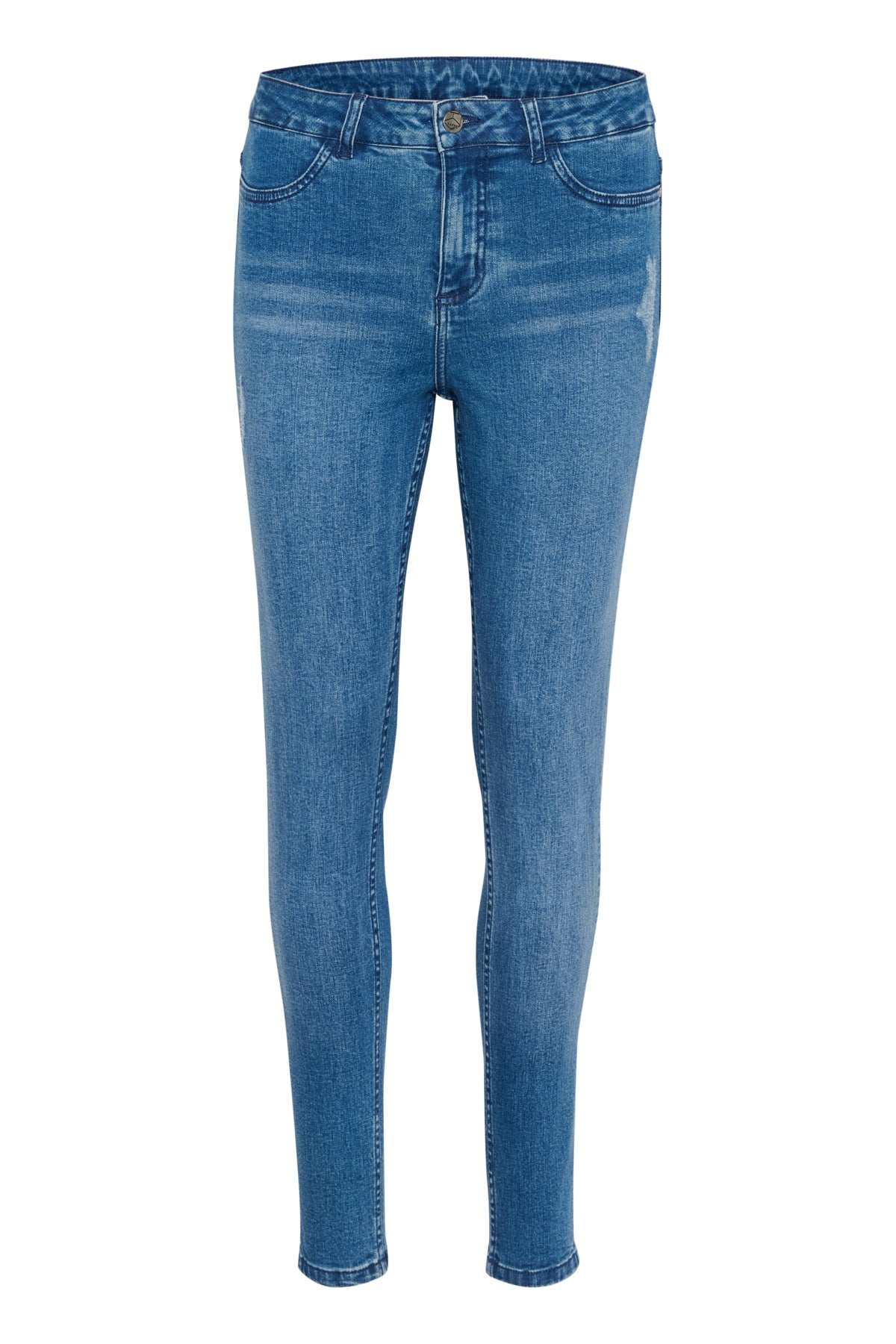 KAlaurine Jeans Washed/Destroyed Blue Denim - 10509407