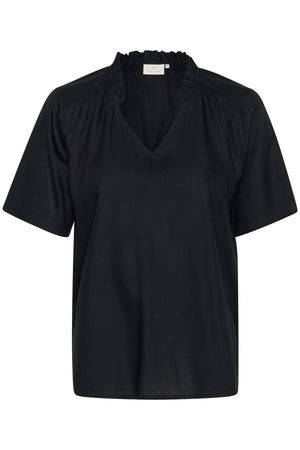 KAtina Solid Blouse Black deep - 10509457