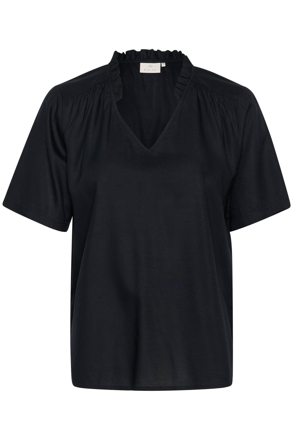 KAtina Solid Blouse Black deep - 10509457
