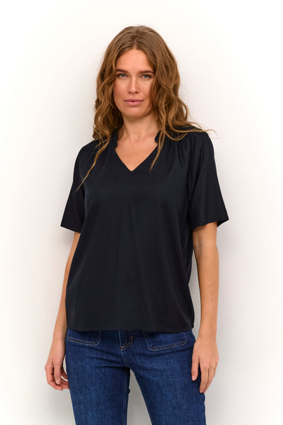 KAtina Solid Blouse Black deep - 10509457 Thumbnail
