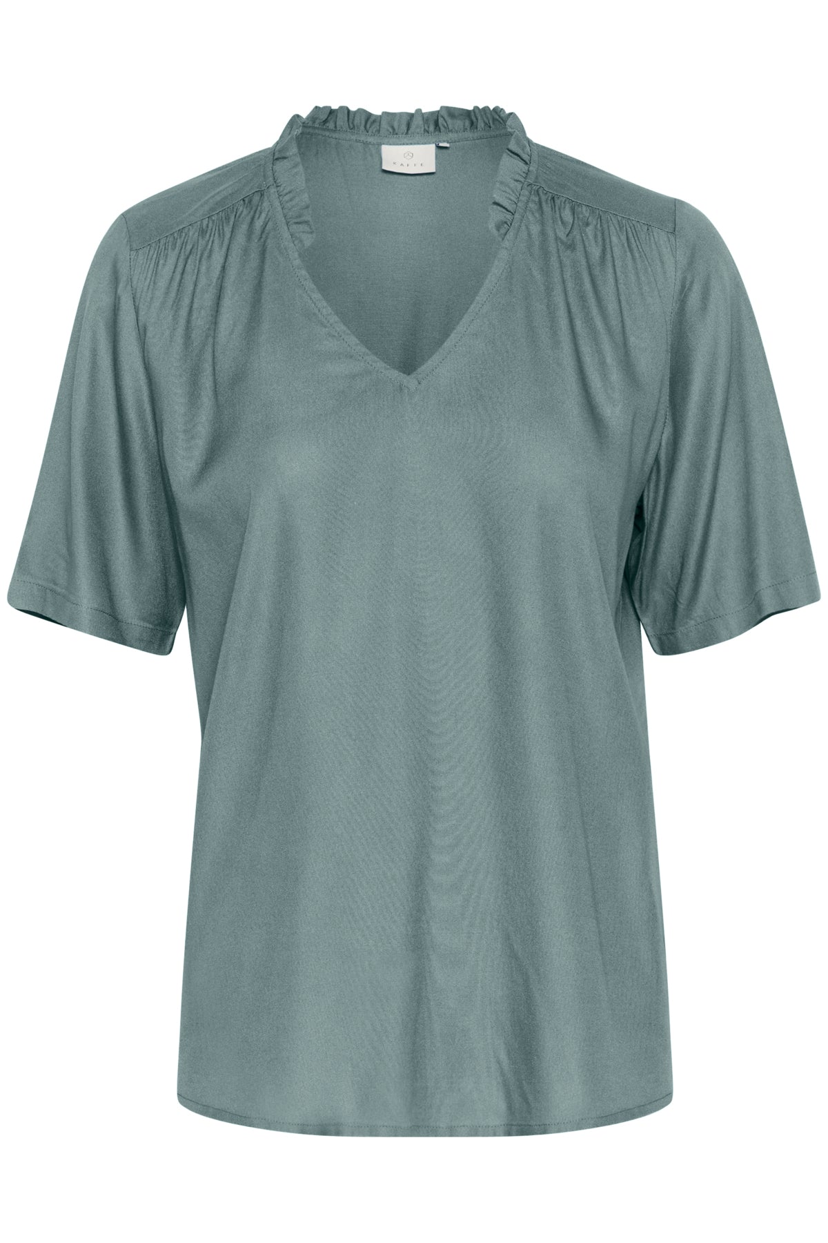 KAtina Solid Blouse Balsam Green - 10509457