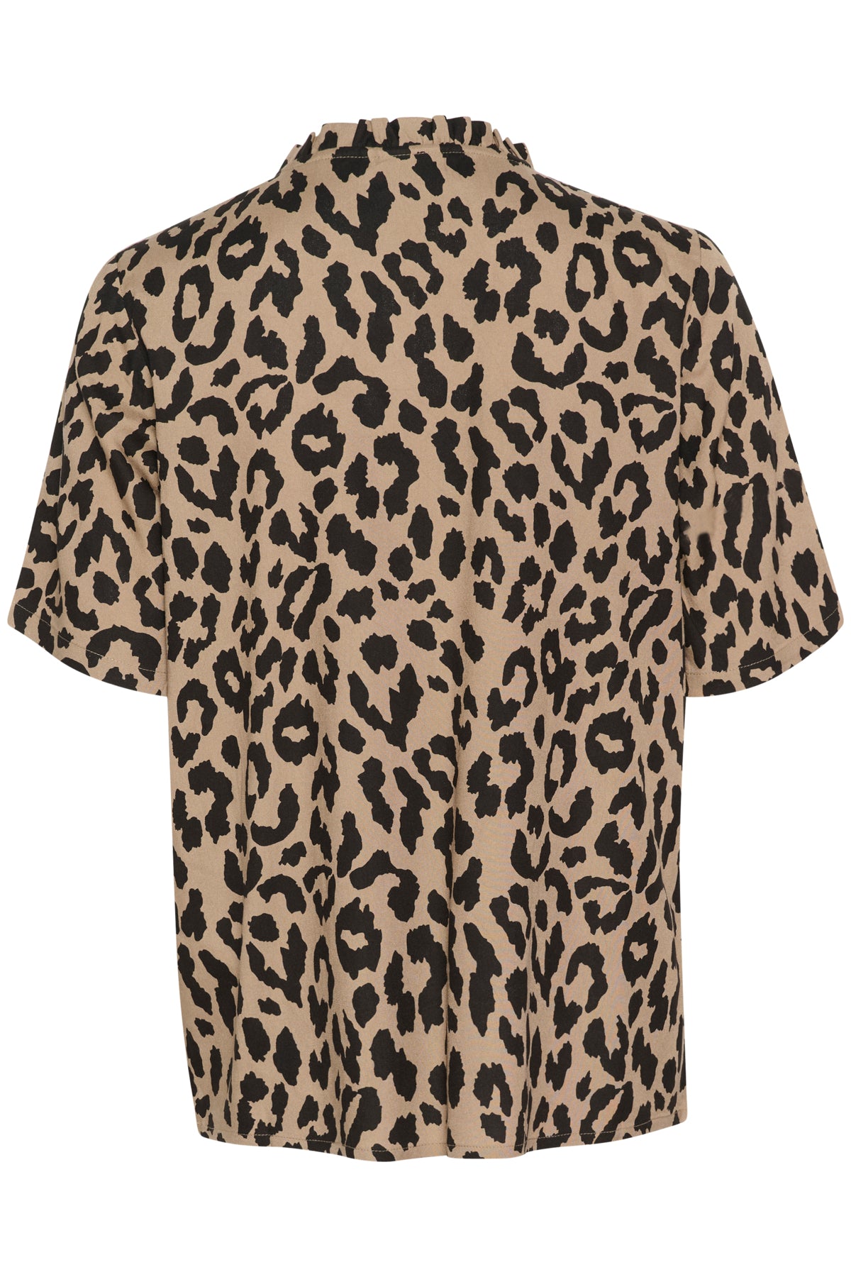 KAtina Printed Blouse Brown/Black Animal Print - 10509474