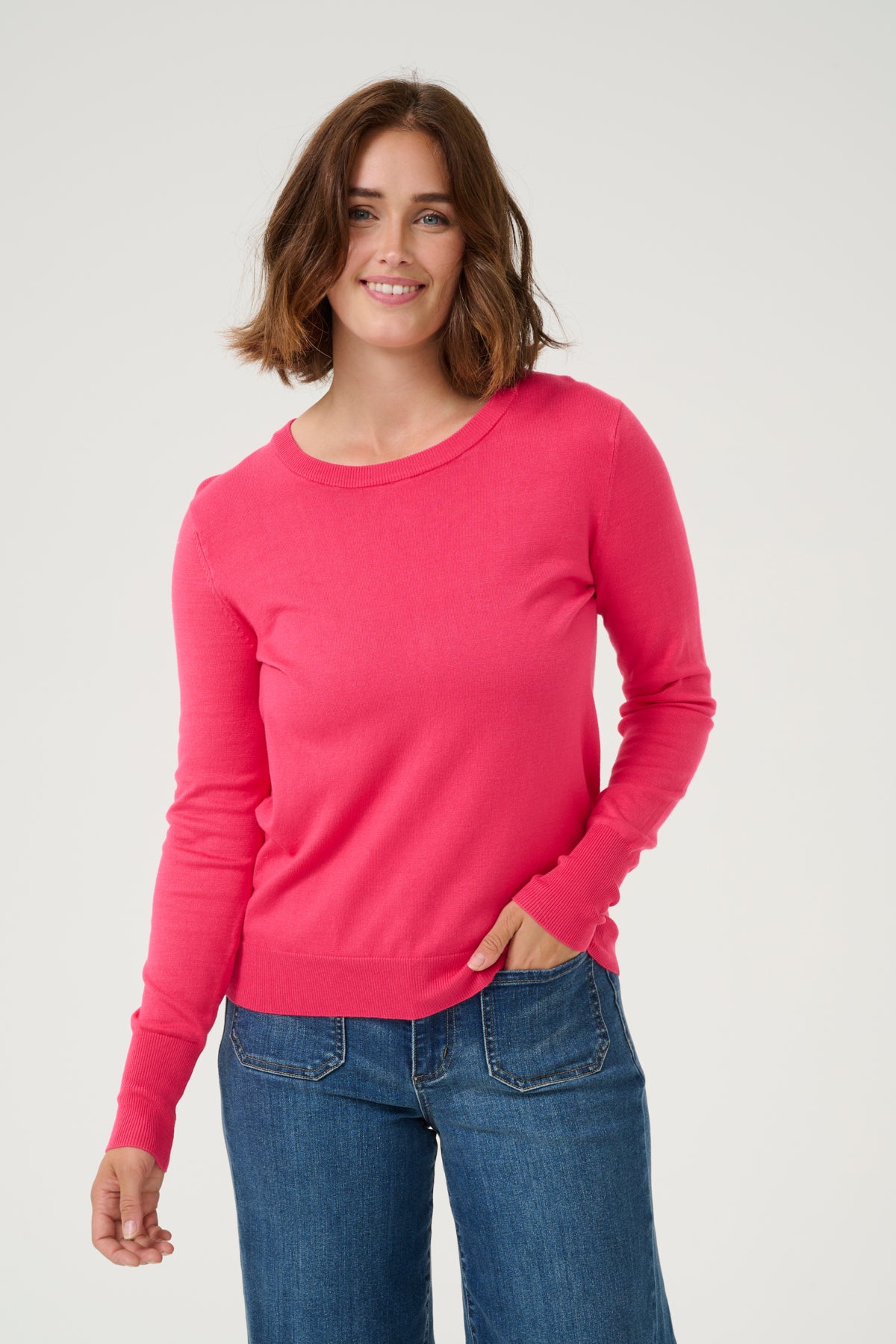 KAlizza Knit Pullover RASPBERRY - 10509505