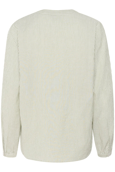 KAlena Shirt Green/Chalk Stripe Thumbnail