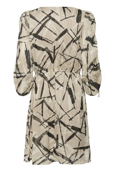 KAarchy Dress Feather Gray/Black Graphic - 10509628 Thumbnail