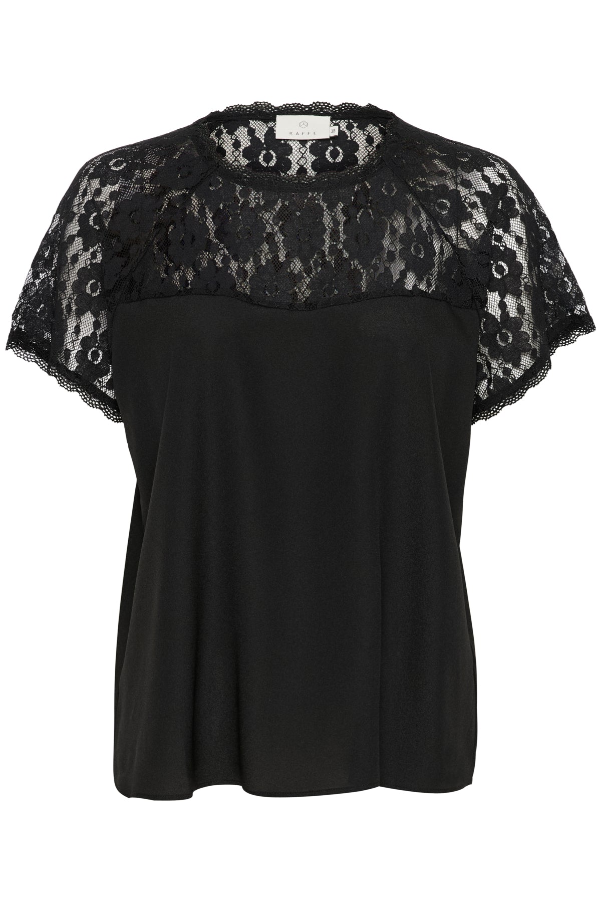 KAsilja Lace Blouse 10509634 Black deep
