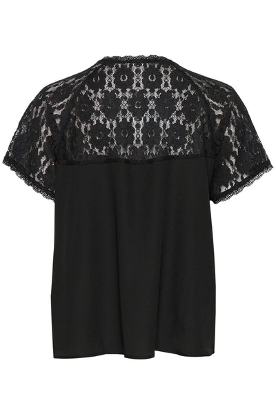 KAsilja Lace Blouse 10509634 Black deep Thumbnail