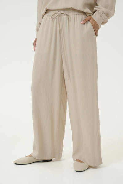 KAmilia Cropped Wide Pants Feather Gray - 10509666 Thumbnail