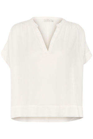 KAmilia Wing SL Blouse Chalk - 10509670