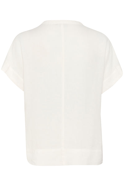 KAmilia Wing SL Blouse Chalk - 10509670 Thumbnail