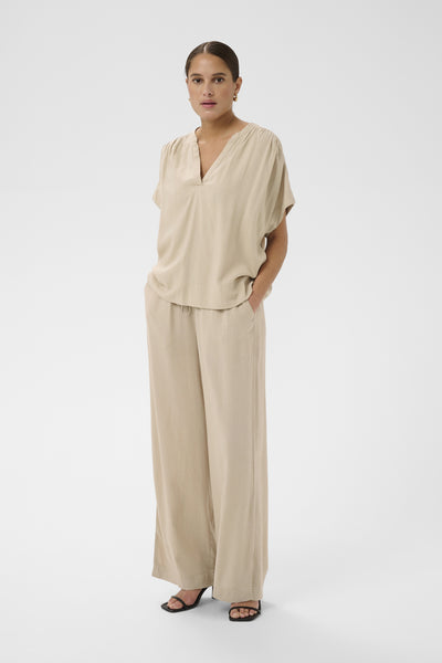 KAmilia Wing SL Blouse Feather Gray - 10509670 Thumbnail