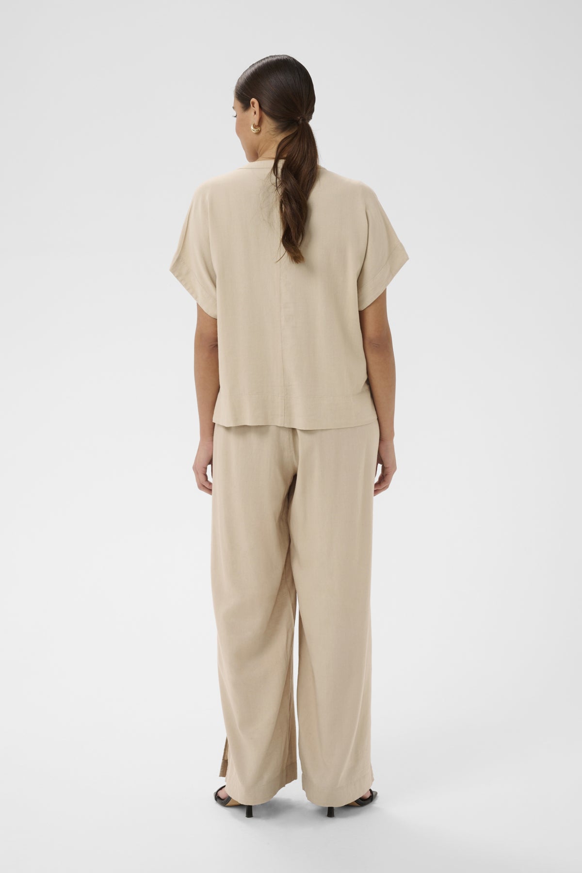 KAmilia Wing SL Blouse Feather Gray - 10509670