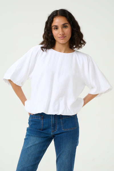 KAgabby Blouse Optical White - 10509713 Thumbnail
