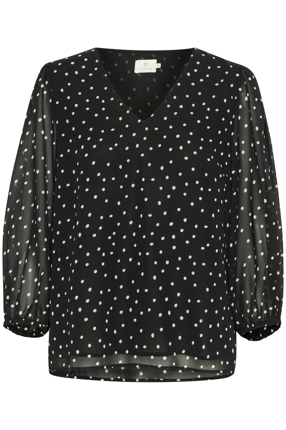 KAsanne Blouse Black/White Dot - 10509732