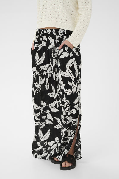 KAedita Amber Skirt Black Chalk Leaves - 109244 - 10509813 Thumbnail