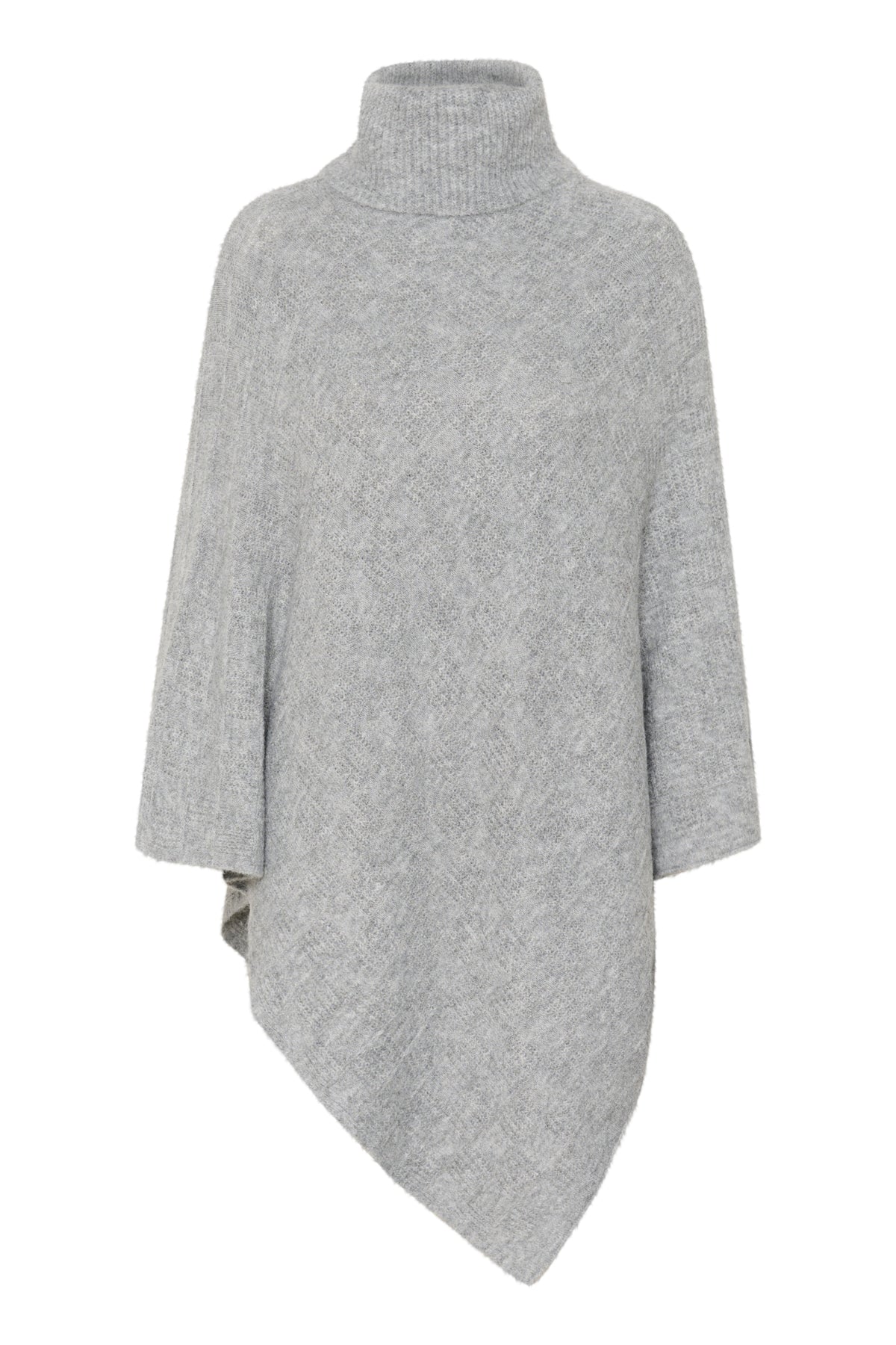 KAlouie Poncho Grey Melange - 10509849