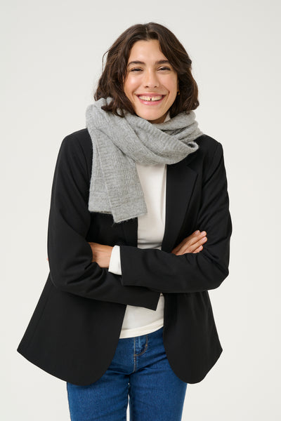 KAlouie Scarf Grey Melange - 10509852 Thumbnail