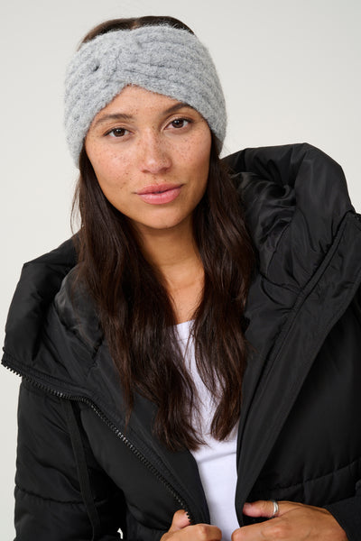 KAadena Headband Light Grey Melange - 10509904 Thumbnail