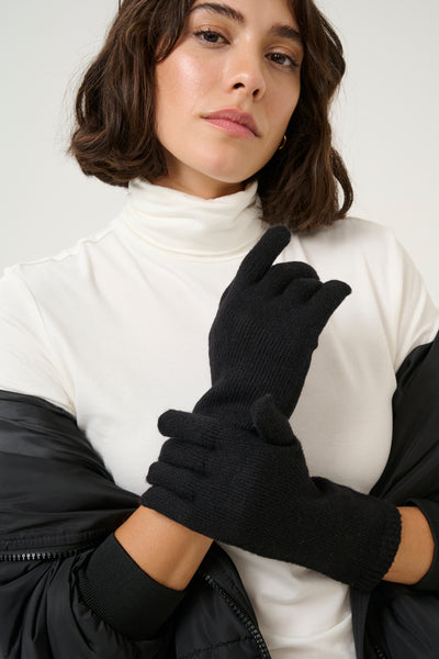 KAellie Gloves Black deep - 10509907 Thumbnail