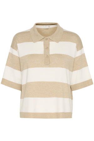 KAlizza Polo Knit Feather Gray M./Chalk Stripe - 10509932
