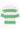 KAlizza Polo Knit Chalk/Bright Green Stripe - 10 - 10509932