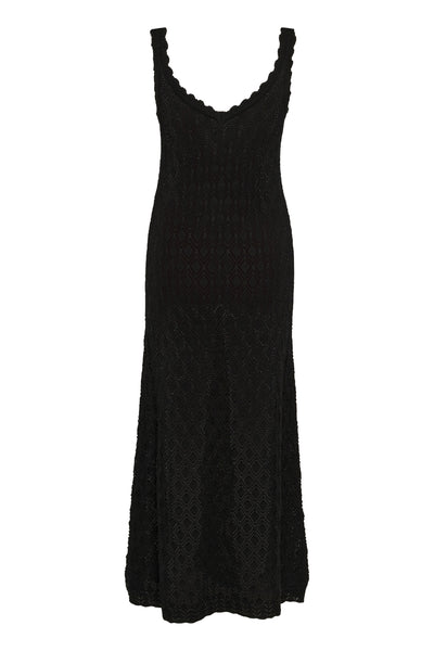 KAjona Knitted Dress Black deep - 10509946 Thumbnail