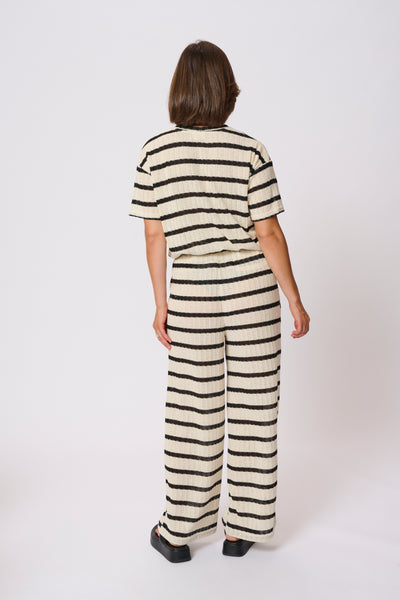 KAedith Pant Turtledove / Black Stripe - 10509964 Thumbnail