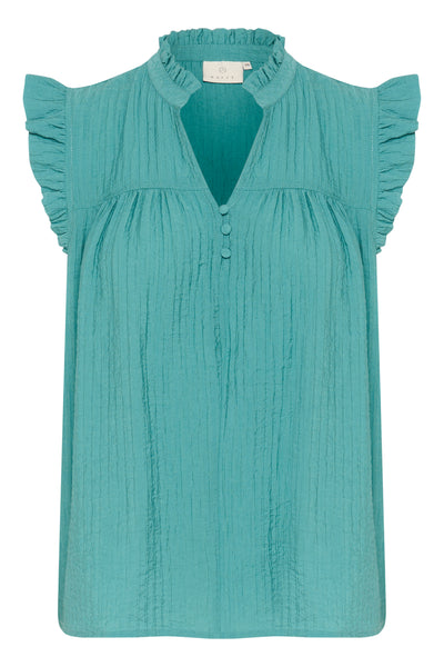 KAliany Via Blouse Teal - 10509993 Thumbnail