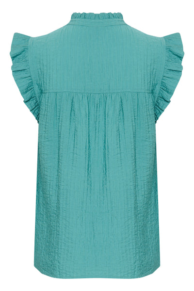 KAliany Via Blouse Teal - 10509993 Thumbnail