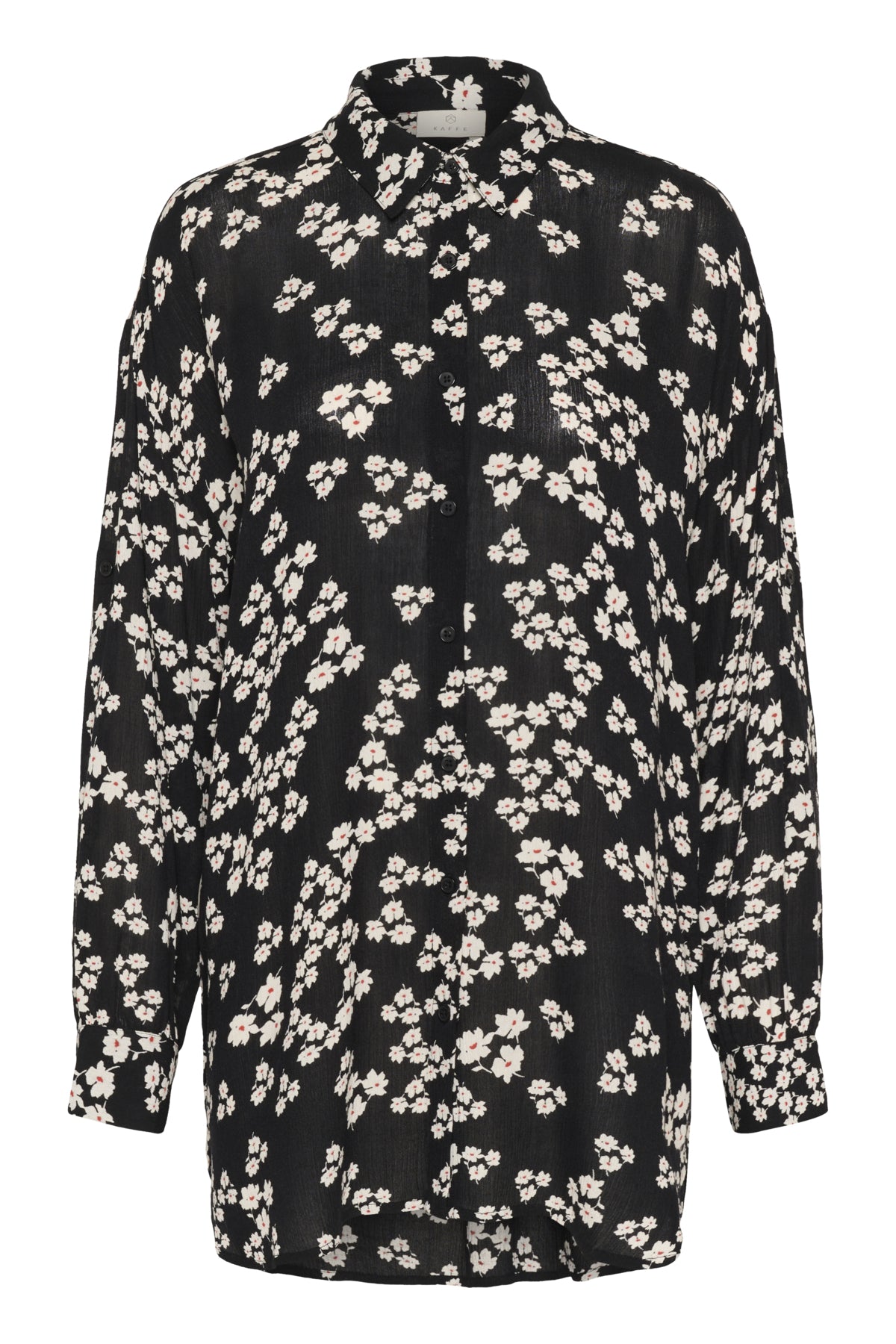 KAthora Amber Shirt Black/Chalk/Red Petit Fleur - 10510035