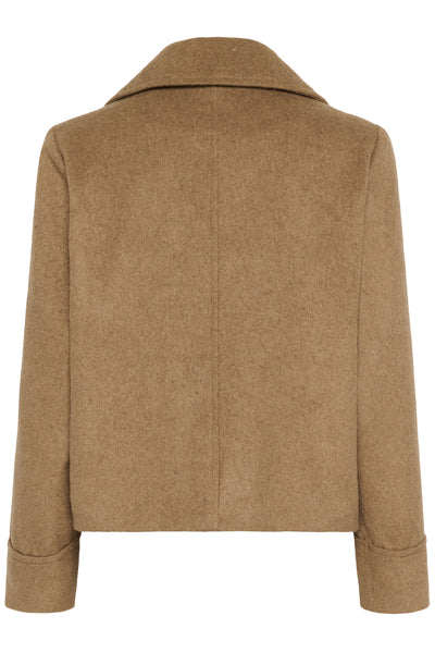 KAjulia Coat Toasted Coconut Melange - 10510068 Thumbnail