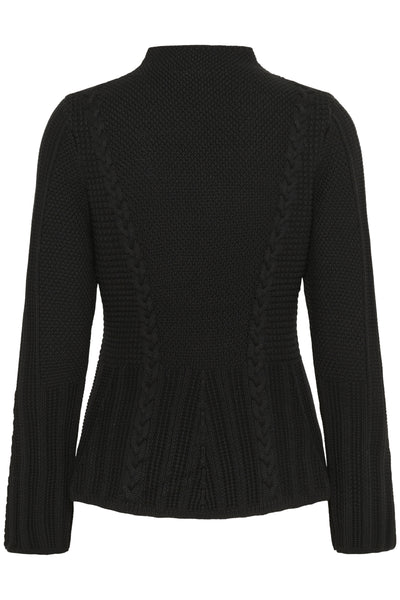 KAdolria Knit Pullover Black deep - 10510096 Thumbnail