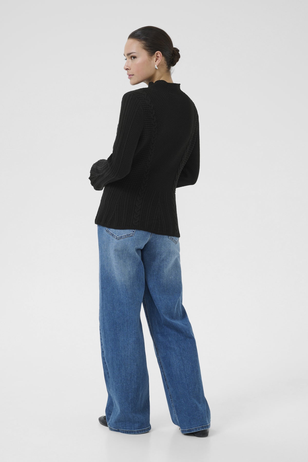 KAdolria Knit Pullover Black deep - 10510096